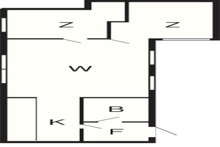 4 Person Holiday Home In 베제르 스트란드 외부 사진